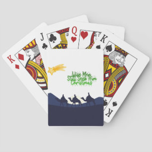 Wise Men Still Seek Him Christmas Playing Cards