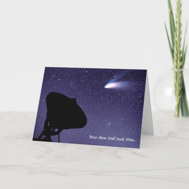 Wise Men Still Seek Him Holiday Card (Front)