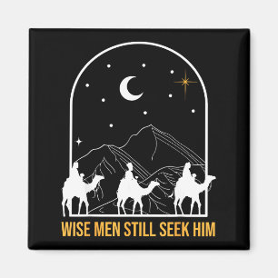 Wise Men Still Seek Him Nativity Scene Christian C Magnet