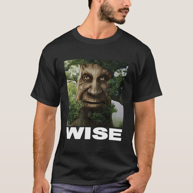 Wise Mystical Tree T-Shirt (Front)