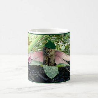 Wise Old Cat Elf Mug