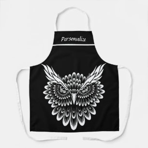 Wise Old Owl Wisdom Personalised  Apron