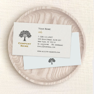 Wise Old Tree Business Card