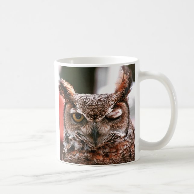 Wise Owl Coffee Mug (Right)