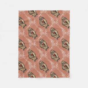 Wise Owl Fleece Blanket