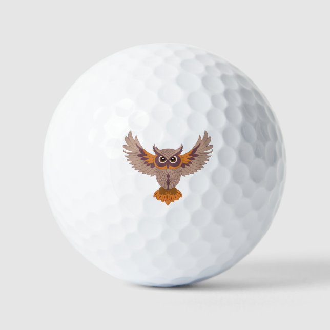 Wise Owl Golf Balls (Front)