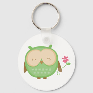 Wise Owl Key Ring