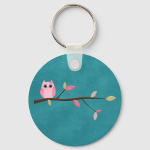 Wise Owl Key Ring