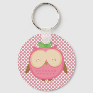 Wise Owl Key Ring
