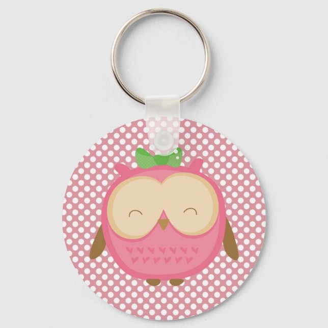 Wise Owl Key Ring (Front)
