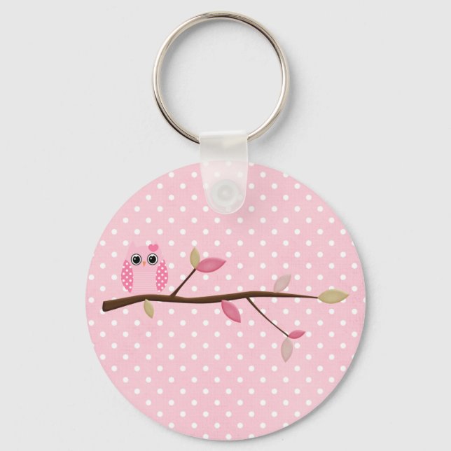 Wise Owl Key Ring (Front)