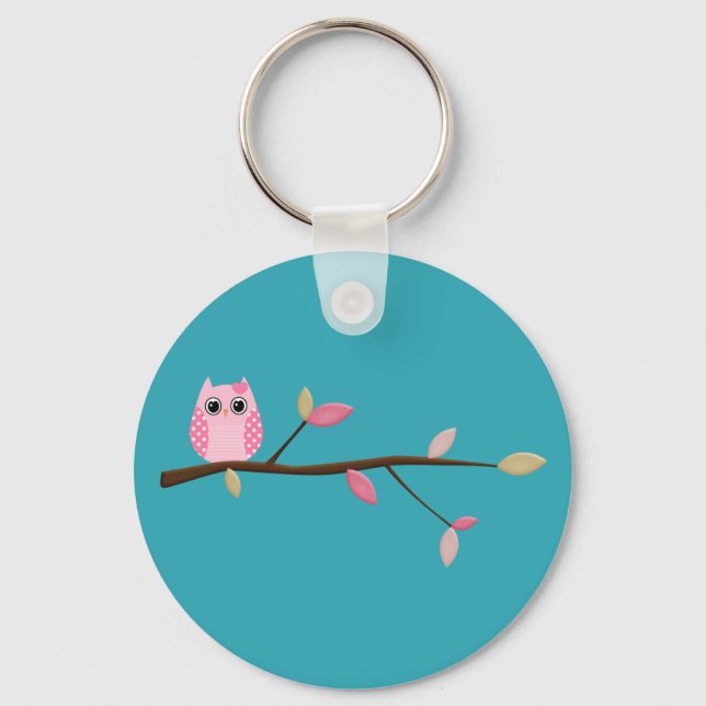 Wise Owl Key Ring (Front)