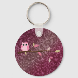 Wise Owl Key Ring