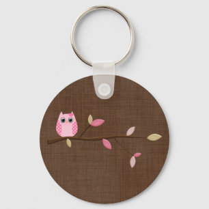 Wise Owl Key Ring