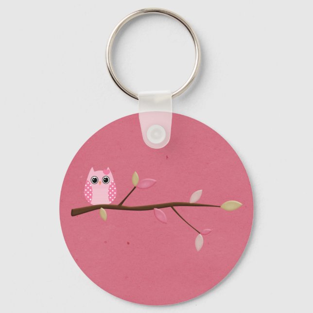 Wise Owl Key Ring (Front)