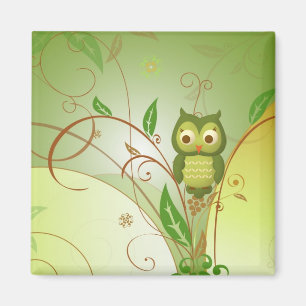 Wise Owl Magnet