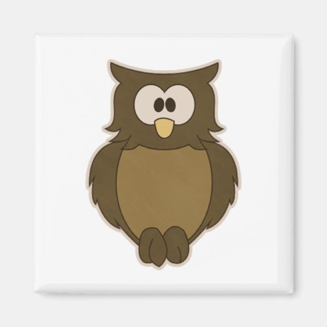 Wise Owl Magnet (Front)