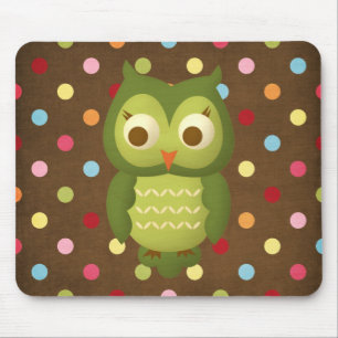 Wise Owl Mouse Mat