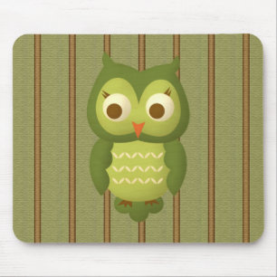 Wise Owl Mouse Mat