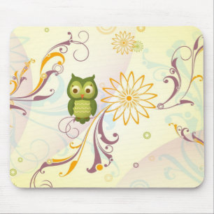 Wise Owl Mouse Mat