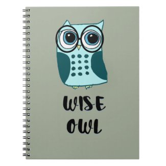 Wise Owl Notebook