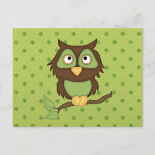 Wise Owl Postcard