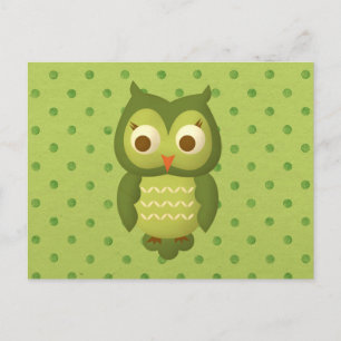 Wise Owl Postcard