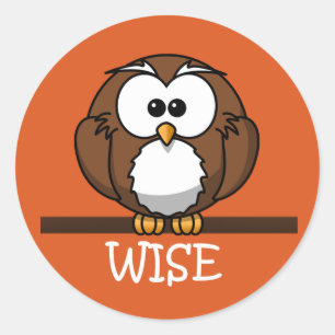 Wise Owl Teacher Grading Stickers