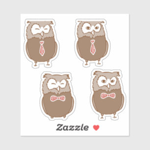 Wise Owl Teacher Sticker