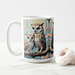 Wise owls coffee mug
