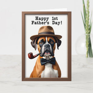 Wise Pup Fathers Day Card