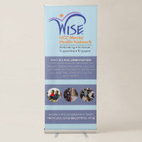 WISE - Vertical Retractable Banner