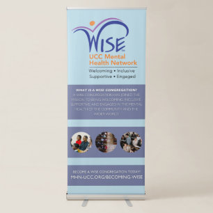 WISE - Vertical Retractable Banner