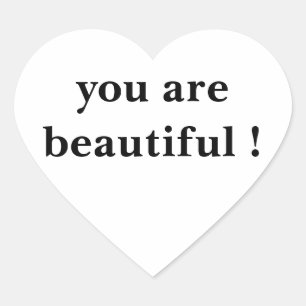 wise words funny heart sticker