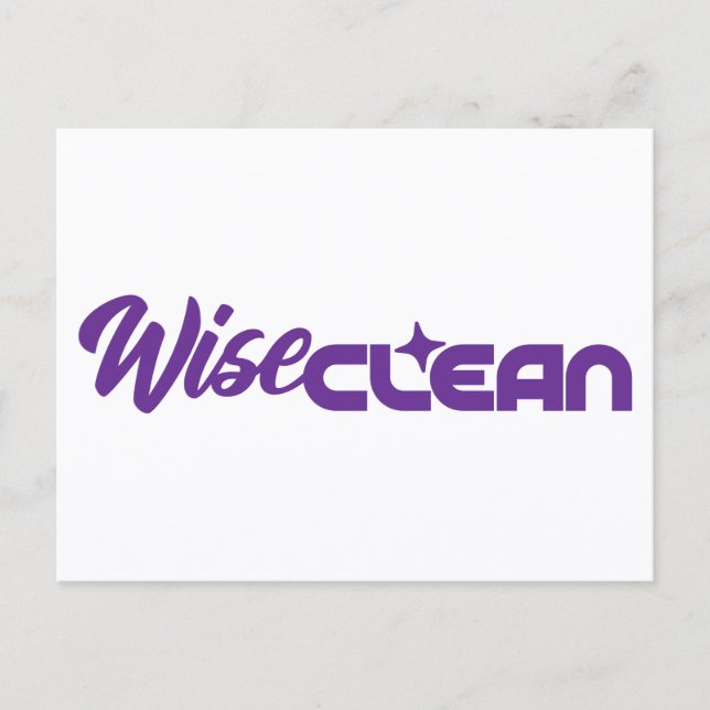 WiseClean - Postcard (Front)