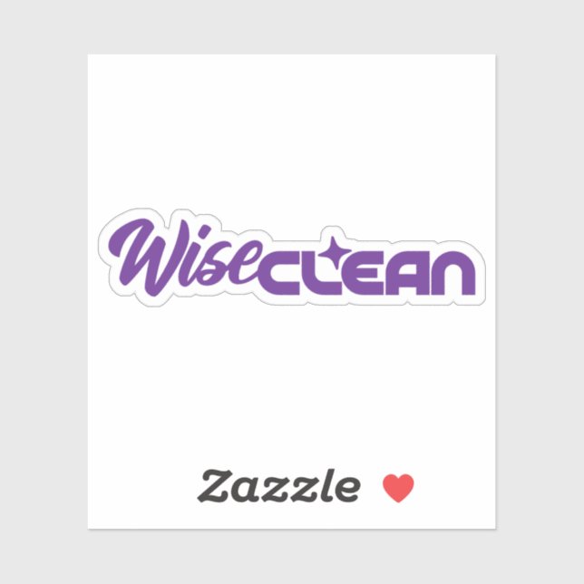 WiseClean - Sticker (Sheet)