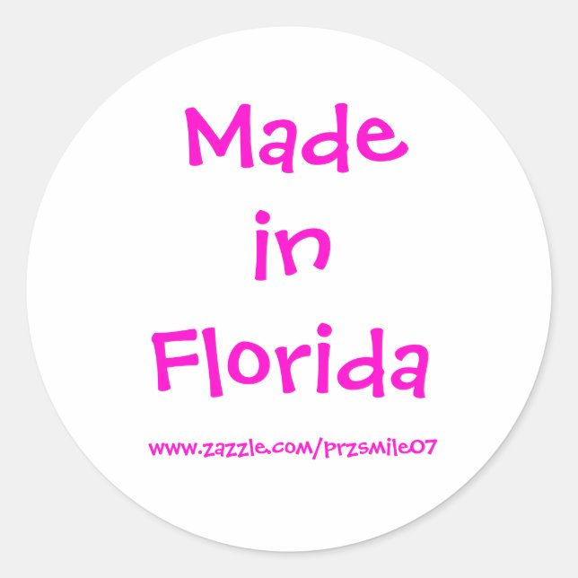 Wisecracking Baby Classic Round Sticker (Front)