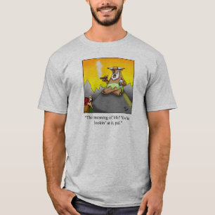 Wiseman Cigar Humour  Tee Shirt