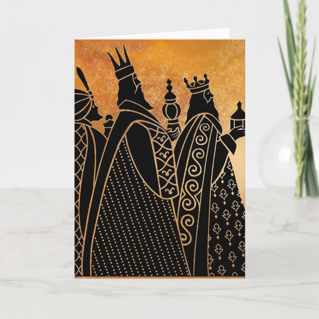 Wisemen Greeting Card (Front)