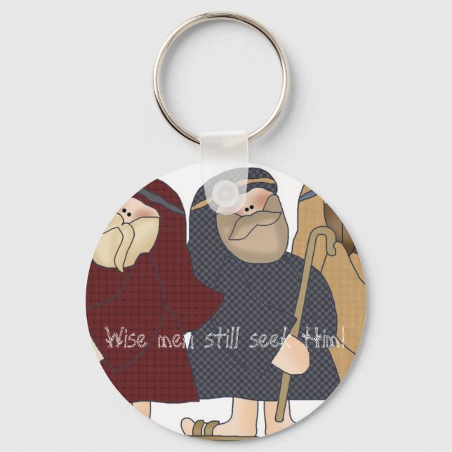 Wisemen Key Ring (Front)
