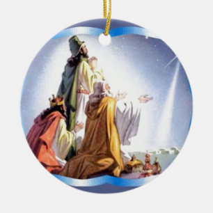 Wisemen, Magi Ceramic Tree Decoration