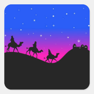 Wisemen Square Sticker
