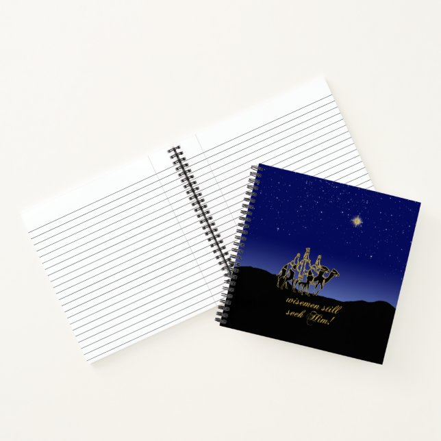 Wisemen Still Seek Him Christmas Notebook (Inside)