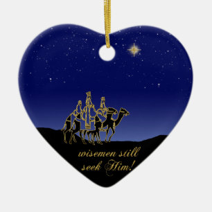 Wisemen Still Seek Him Christmas Ornament