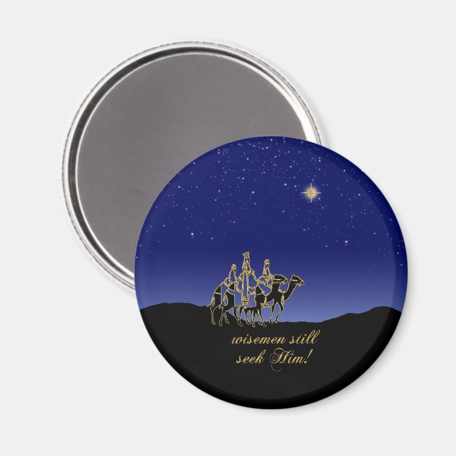 "Wisemen Still Seek Him" Magnet (Front/Back)