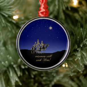 Wisemen still seek Him Ornament