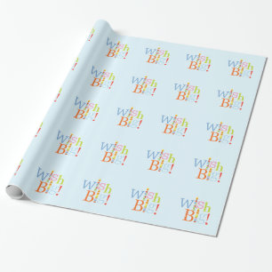 Wish Big Candle Wrapping Paper
