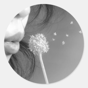 Wish Classic Round Sticker