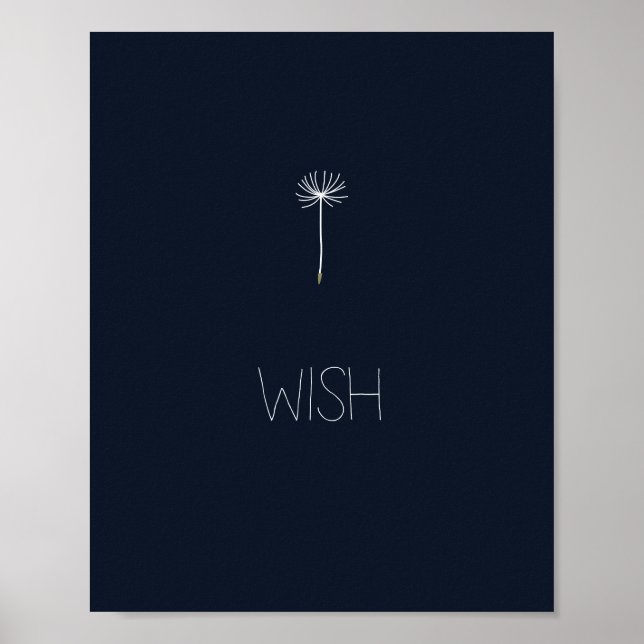 Wish Dandelion Poster (Front)
