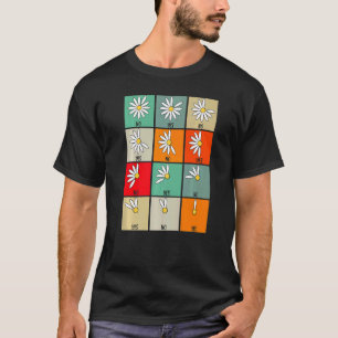 Wish Game Daisy Yes No Cute Flowers T-Shirt